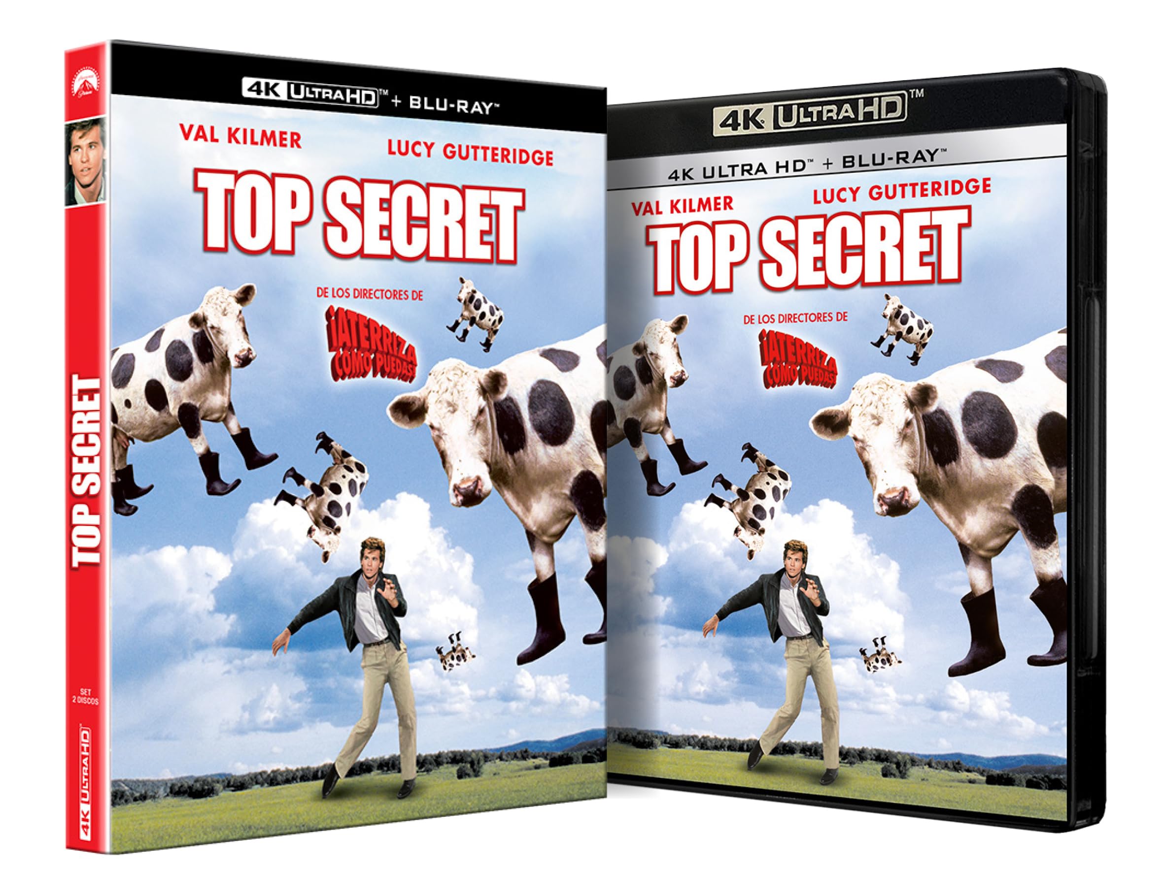 Top Secret (1984) (4K UHD + Blu-ray): Amazon.es: Jim Abrahams